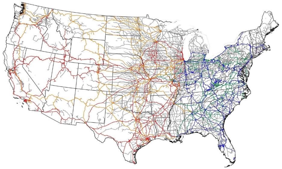 U.S. Biodiesel Distribution Map